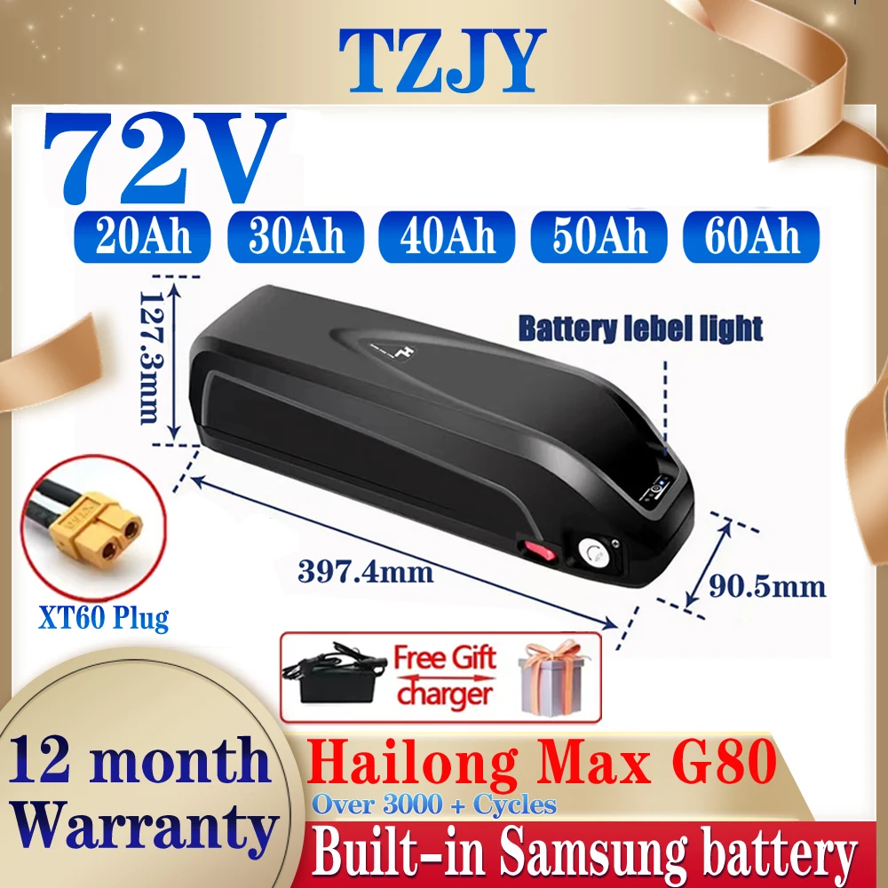 2000 Вт оригинальный увеличенный Hailong G80 72 в 60 ач 50 Ач 40 Ач Аккумулятор Hailong Max 300 Вт 1000 Вт 2500 Вт литиевый аккумулятор
2000 Вт оригинальный увеличенный Hailong G80 72 в 60 ач 50 Ач 40 Ач Аккумулятор Hailong Max 300 Вт 1000 Вт 2500 Вт литиевый аккумулятор