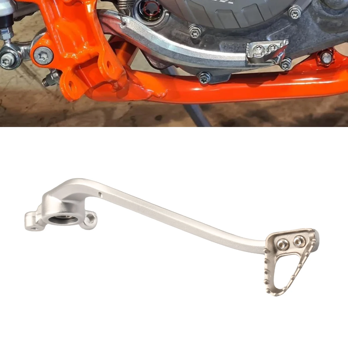 Motorcycle Rear Foot Brake Pedal Lever For Husqvarna TC TE TX For KTM SX XC XCW SXF XCF EXCF XCFW 125 250 300 450 500 2016-2022
Motorcycle Rear Foot Brake Pedal Lever For Husqvarna TC TE TX For KTM SX XC XCW SXF XCF EXCF XCFW 125 250 300 450 500 2016-2022