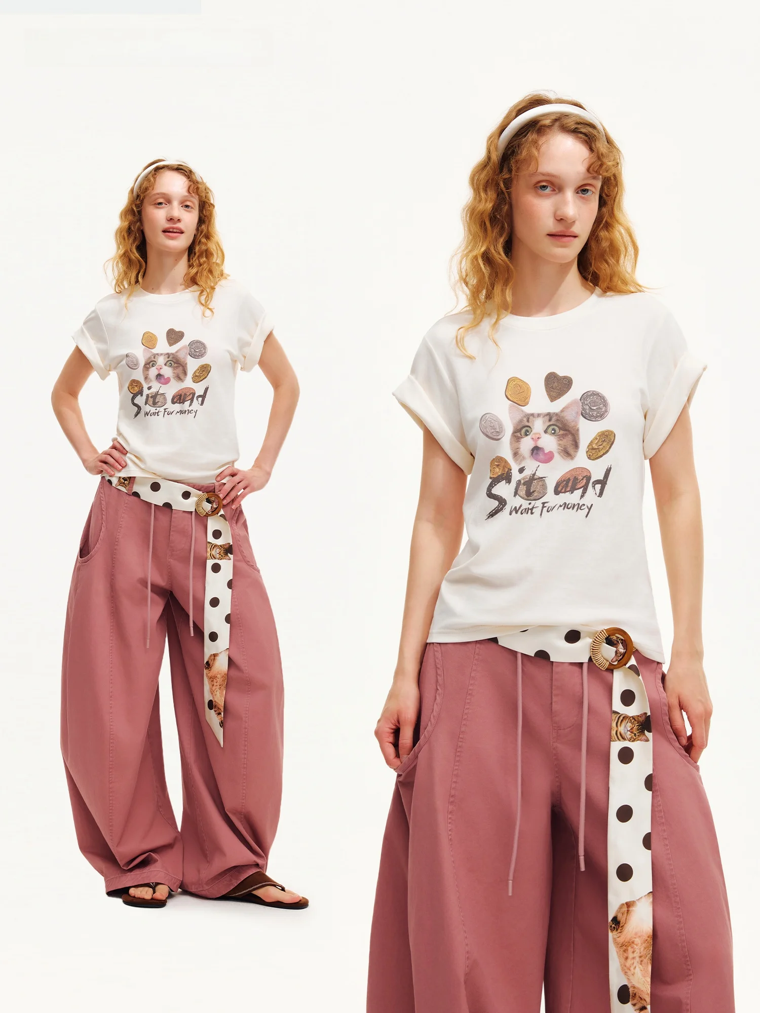 Outtheblue Lazy Print Short Sleeve T-Shirt Loose Fit Summer Casual Cotton Nylon Blend round Neck Short Length Women's Top
Outtheblue Lazy Print Short Sleeve T-Shirt Loose Fit Summer Casual Cotton Nylon Blend round Neck Short Length Women's Top