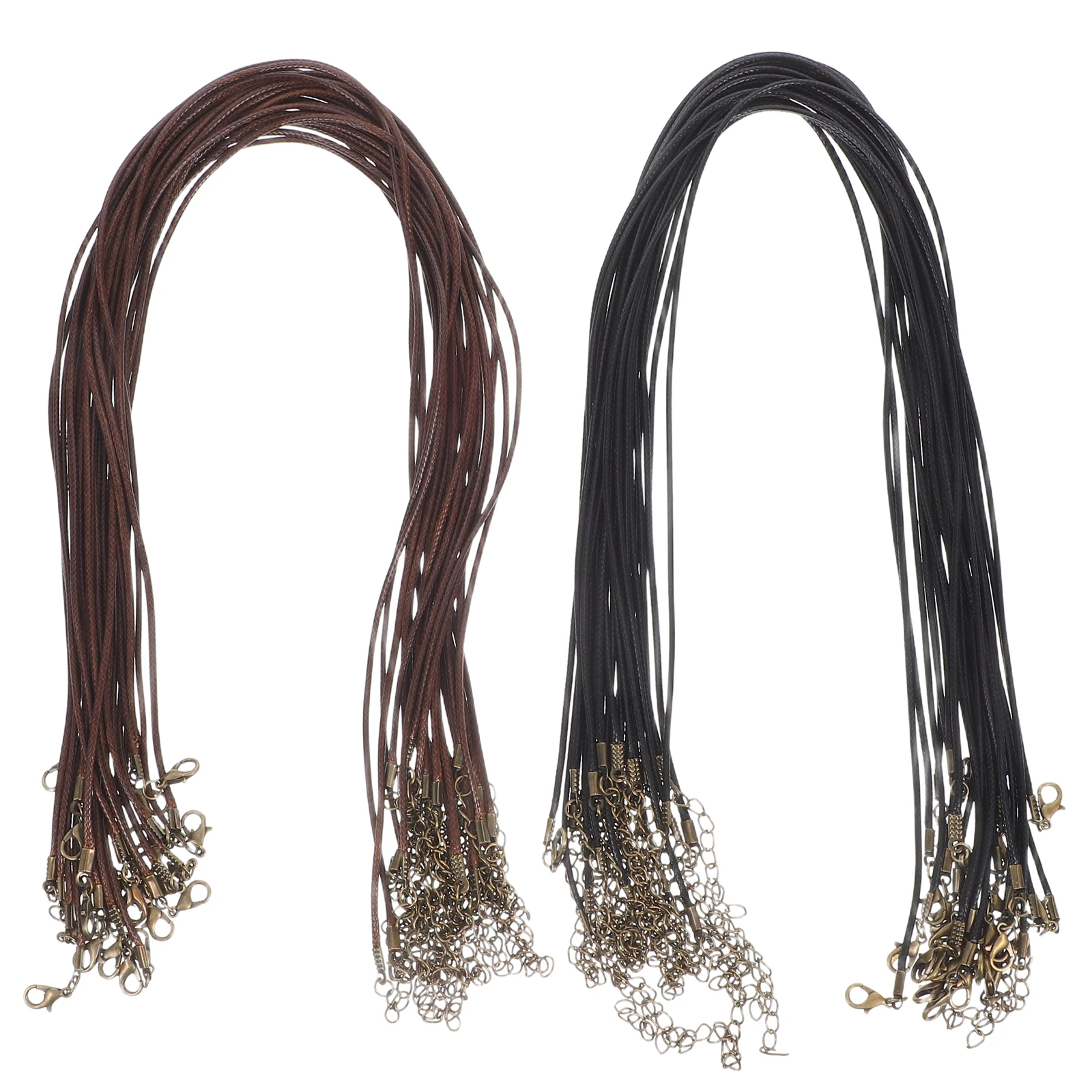 50 Pcs Lanyard Pendant Rope Necklace Weaving Jewelry Waxed Polyester Making Cord Cotton for
50 Pcs Lanyard Pendant Rope Necklace Weaving Jewelry Waxed Polyester Making Cord Cotton for