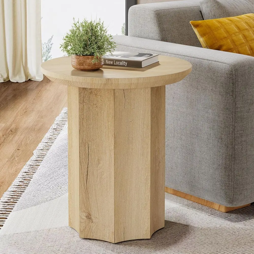 Round Wooden Octagonal Pedestal Side Table for Living Room, Bedroom - Easy Assembly
Round Wooden Octagonal Pedestal Side Table for Living Room, Bedroom - Easy Assembly