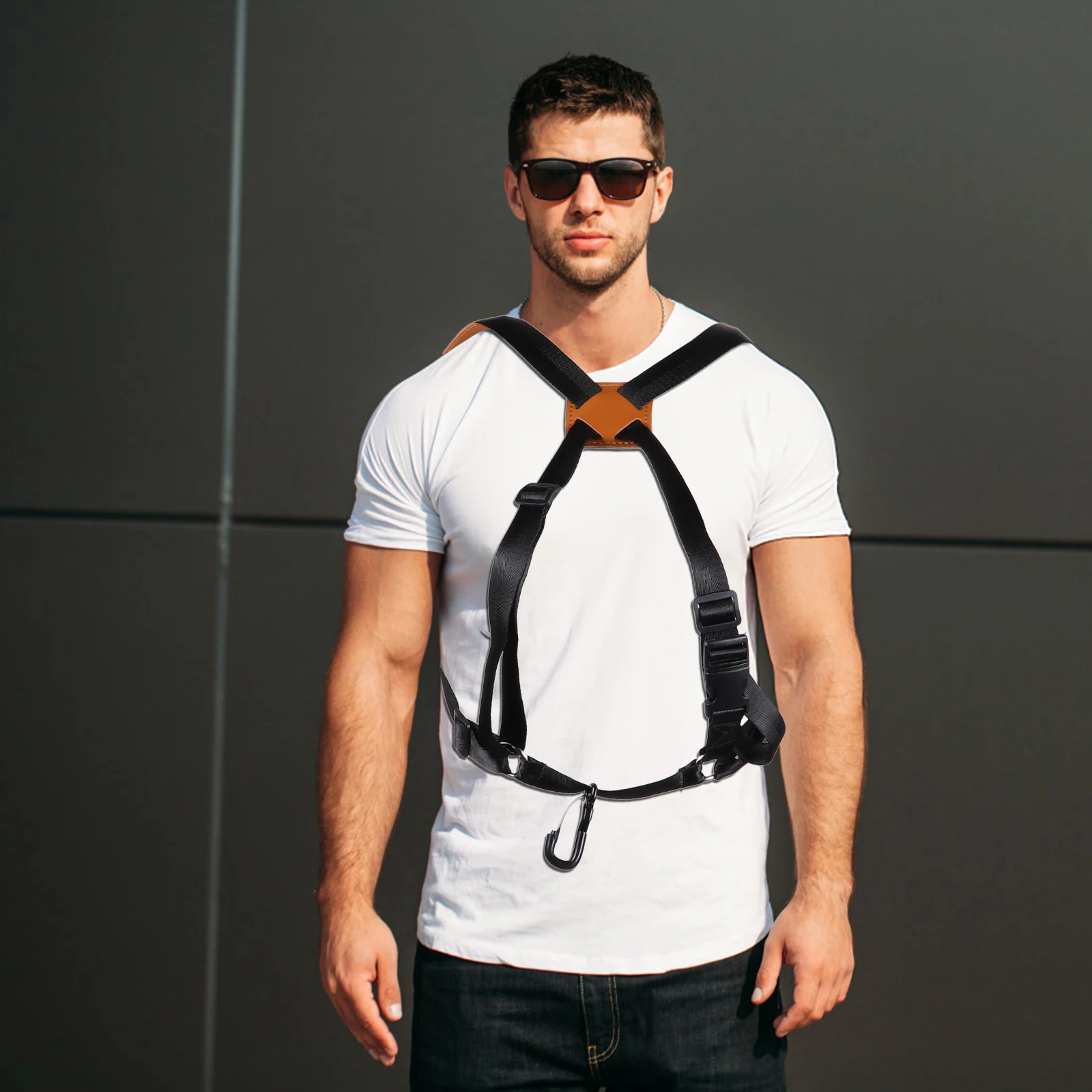 Saxophone Double Shoulder Strap Black Soft Adjustable Padded Neck Relief Comfort Universal Harness Saxophone Shoulder Strap
Saxophone Double Shoulder Strap Black Soft Adjustable Padded Neck Relief Comfort Universal Harness Saxophone Shoulder Strap