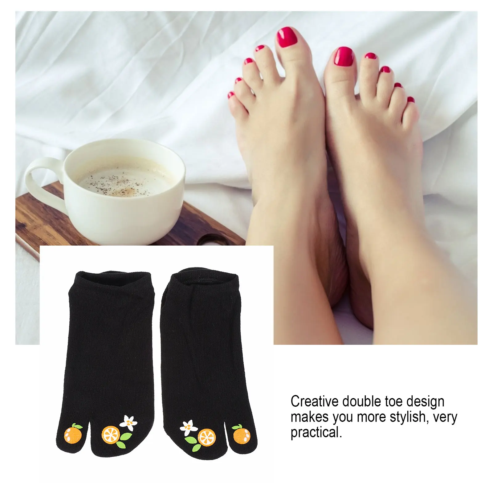 Two toe Socks Low top Breathable Comfortable Cotton Women Tabi Socks Split Toe Lightweight Practical Elastic Durable Sport
Two toe Socks Low top Breathable Comfortable Cotton Women Tabi Socks Split Toe Lightweight Practical Elastic Durable Sport
