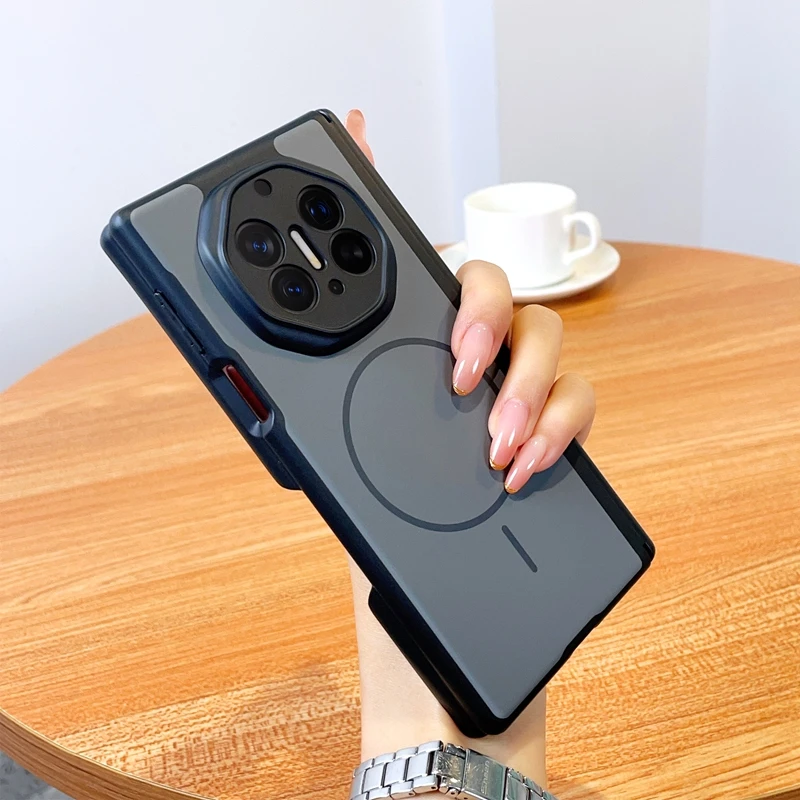 Skin Feel For HuaWei Mate XT XTs Phone Case Magnetic Wireless Charger Foldable Shockproof Hinge Protective Back Cover
Skin Feel For HuaWei Mate XT XTs Phone Case Magnetic Wireless Charger Foldable Shockproof Hinge Protective Back Cover