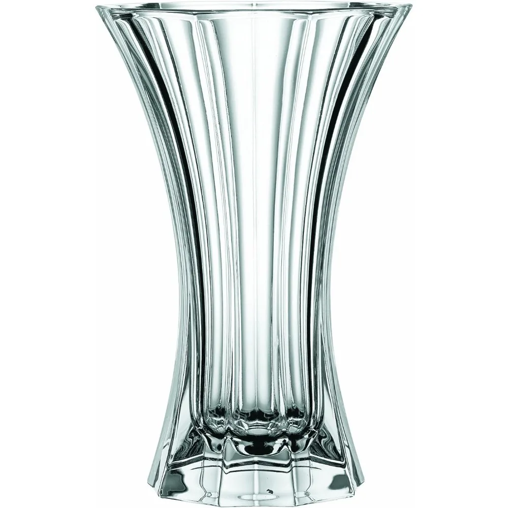 10.6" Crystal Clear Glass Vase - Elegant Flower Centerpiece for Weddings, Home Decor & Gifts
10.6" Crystal Clear Glass Vase - Elegant Flower Centerpiece for Weddings, Home Decor & Gifts