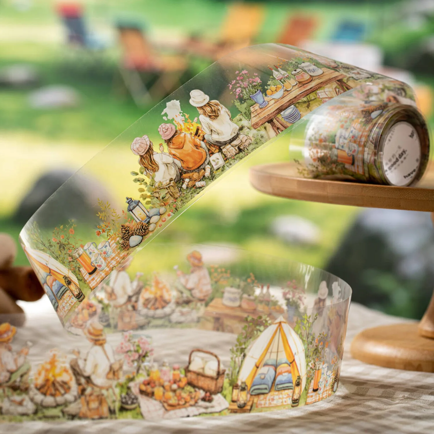 1pcs/lot DIY Decoration Adhesive Tapes Camping Plan Pet tapes Stickers Masking Tapes
1pcs/lot DIY Decoration Adhesive Tapes Camping Plan Pet tapes Stickers Masking Tapes