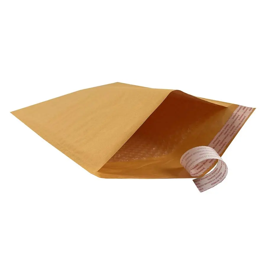 Kraft Padded Bubble Mailers with Bubble Wrap Protection, SelfSeal, Strong Adhesive for Shipping, 8.5 x 14 Internal Size 8.25 x 1
Kraft Padded Bubble Mailers with Bubble Wrap Protection, SelfSeal, Strong Adhesive for Shipping, 8.5 x 14 Internal Size 8.25 x 1