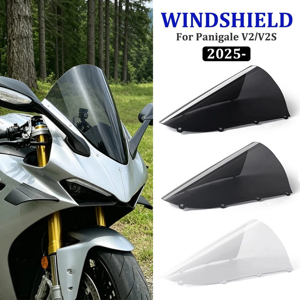 For Ducati Panigale V2/V2S 2025 2026 Motorcycle Acrylic Heightening Extension Windscreen Deflector Front Windshield Accessories
For Ducati Panigale V2/V2S 2025 2026 Motorcycle Acrylic Heightening Extension Windscreen Deflector Front Windshield Accessories