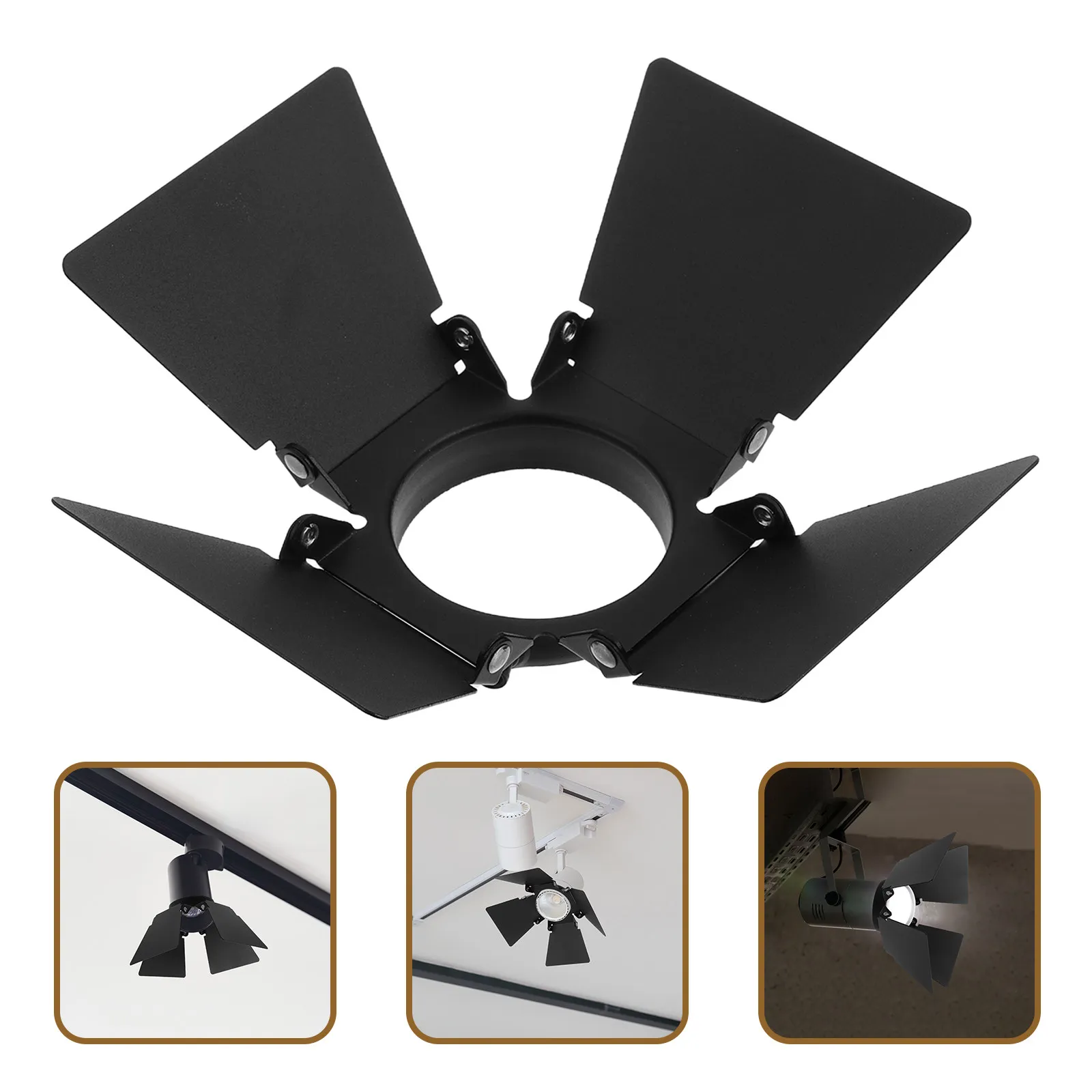 Anti-Glare Four-Leaf Lampshade for Pendant Track Lighting LED Indoor Spotlights Living Room Bedroom Kitchen Hallway Light
Anti-Glare Four-Leaf Lampshade for Pendant Track Lighting LED Indoor Spotlights Living Room Bedroom Kitchen Hallway Light