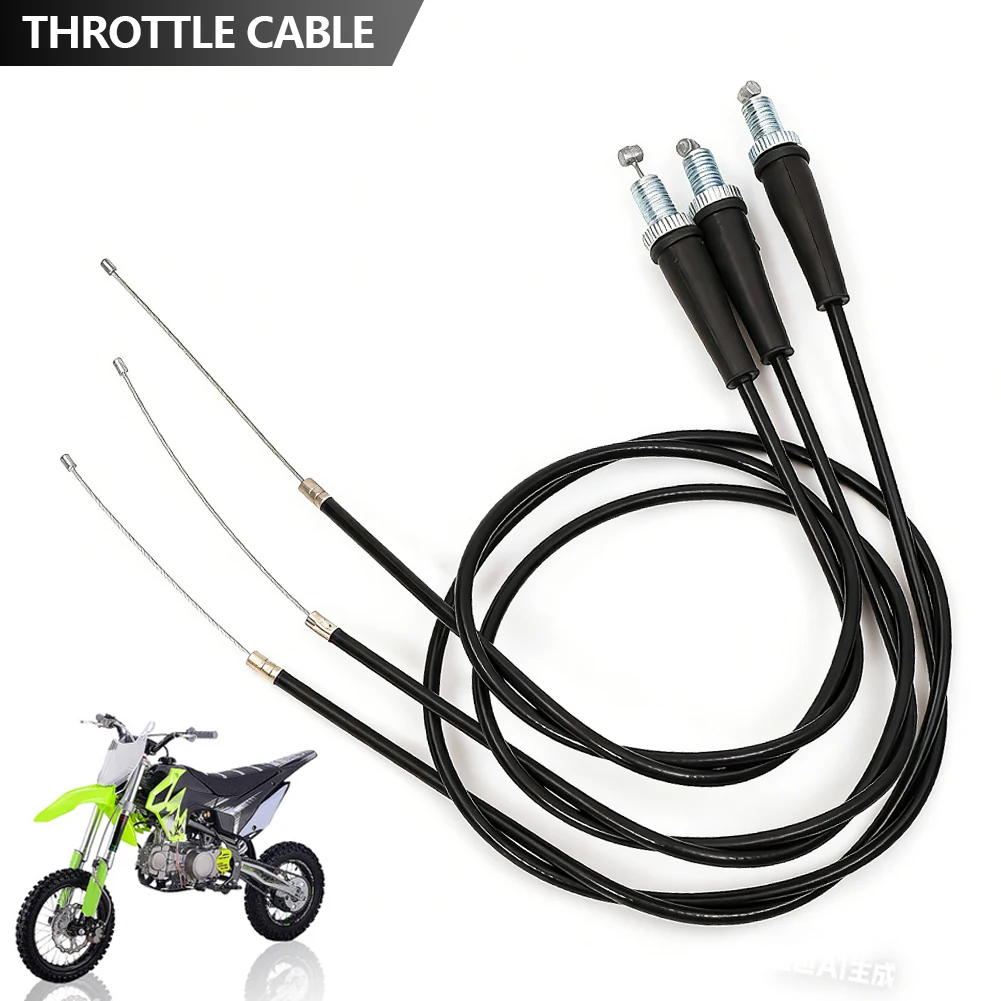 Motorcycle 950mm/1100mm/1200mm/1300mm Straight Head Throttle Oil Cable Line For Pit Dirt Motor Bike Motocross ATV Accessories
Motorcycle 950mm/1100mm/1200mm/1300mm Straight Head Throttle Oil Cable Line For Pit Dirt Motor Bike Motocross ATV Accessories