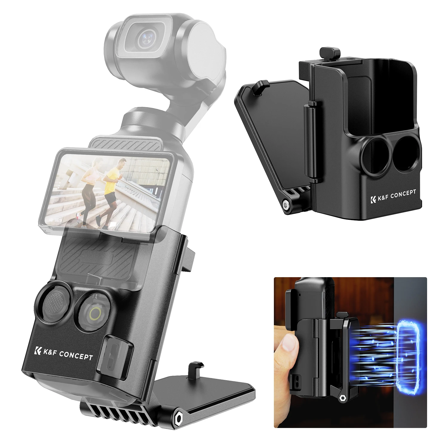 K&F Concept Magnetic Mount Compatible with DJI Osmo Pocket 3 Desktop Support Base Bracket Stand Expansion Adapter Pocket 3
K&F Concept Magnetic Mount Compatible with DJI Osmo Pocket 3 Desktop Support Base Bracket Stand Expansion Adapter Pocket 3
