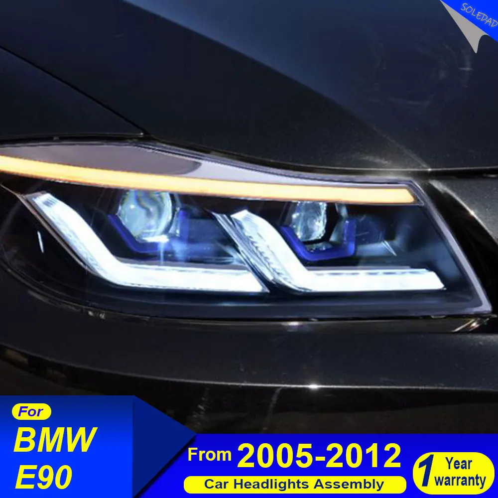 Автомобильные фары, светодиодные фары для BMW E90, проектор 2005-2012 330i 320i, сигнальные фары, светодиодные фары DRL, автомобильные аксессуары
Автомобильные фары, светодиодные фары для BMW E90, проектор 2005-2012 330i 320i, сигнальные фары, светодиодные фары DRL, автомобильные аксессуары