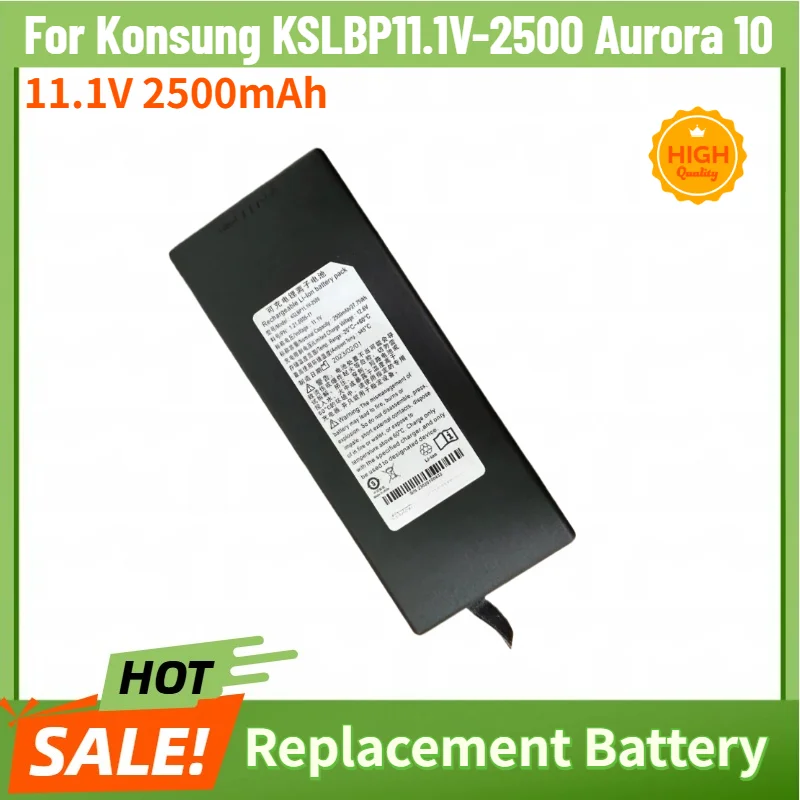 11.1V 2500mAh Battery for Konsung KSLBP11.1V-2500 Aurora10 High Quality Replacement Battery
11.1V 2500mAh Battery for Konsung KSLBP11.1V-2500 Aurora10 High Quality Replacement Battery