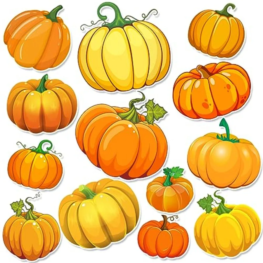 Whaline 13Pcs Fall Theme Fridge Magnets Colorful Pumpkin Shaped Refrigerator Magnets Cute Magnetic Stickers for Autumn Holiday
Whaline 13Pcs Fall Theme Fridge Magnets Colorful Pumpkin Shaped Refrigerator Magnets Cute Magnetic Stickers for Autumn Holiday