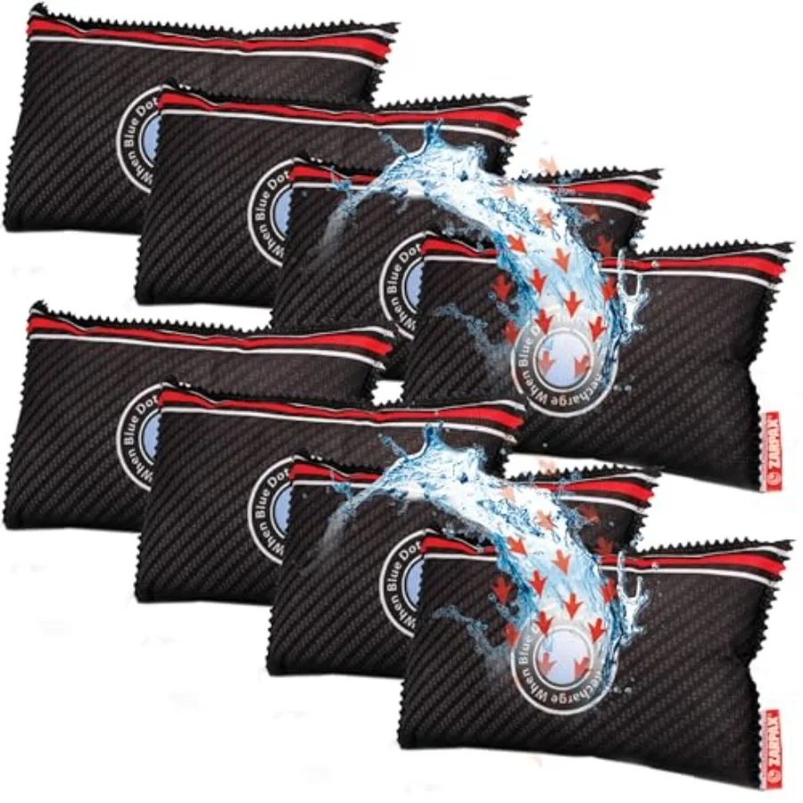 Reusable Car Dehumidifier Bag 8 Pack Rechargeable Dehumidifier bags for Car Trucks and RVs - Prevent Damp and Moisture on Winds
Reusable Car Dehumidifier Bag 8 Pack Rechargeable Dehumidifier bags for Car Trucks and RVs - Prevent Damp and Moisture on Winds