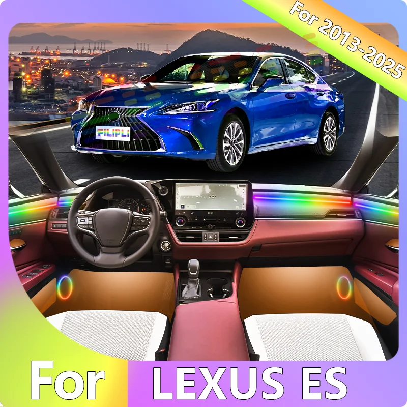 FILIPLI For The LEXUS ES For 2021 Simple installation Multi Color Car Interior Light Music Sync Rhythm LED Strip By APP Control
FILIPLI For The LEXUS ES For 2021 Simple installation Multi Color Car Interior Light Music Sync Rhythm LED Strip By APP Control