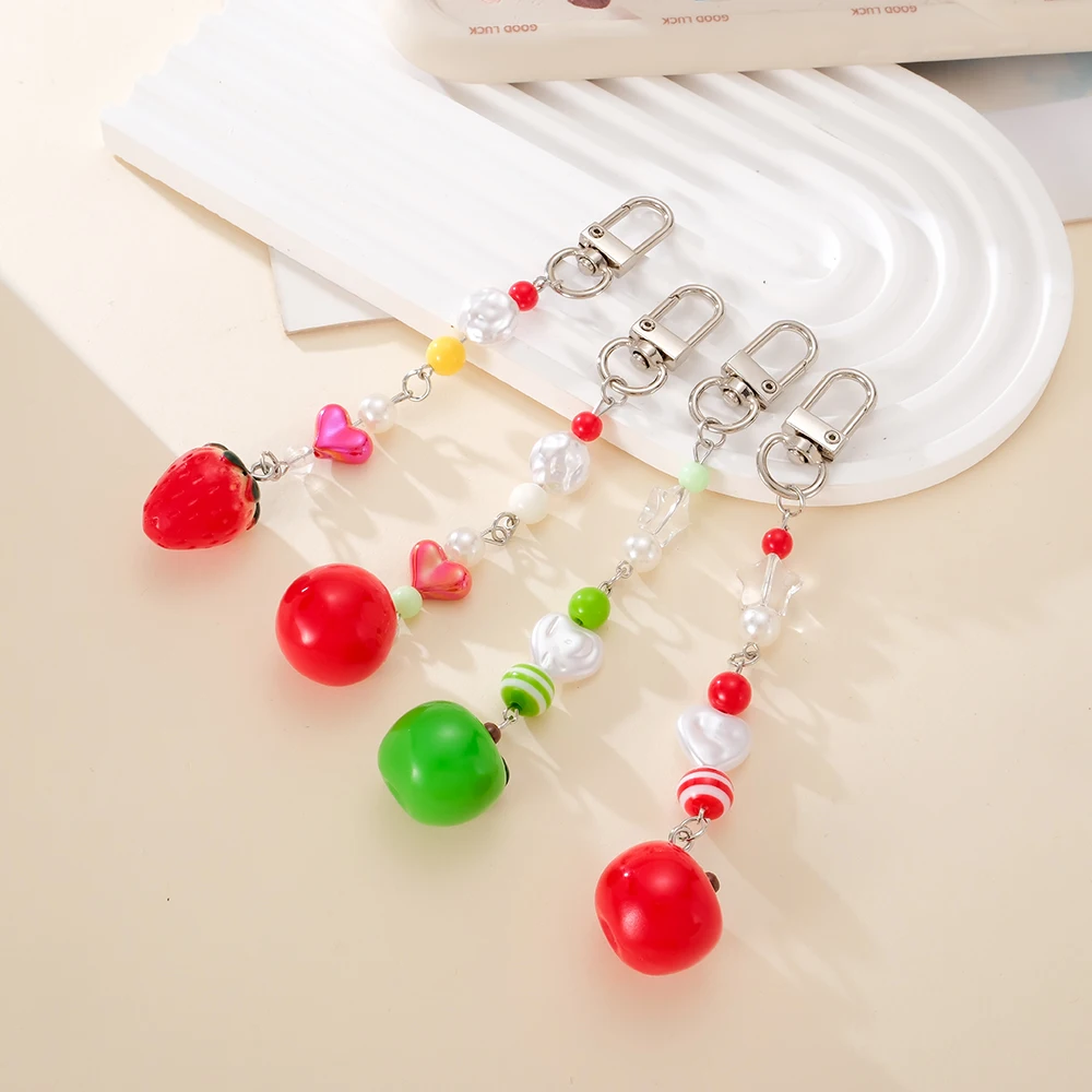 Fresh And Versatile Tomato Phone Pendant, Niche Fashion Handmade Bead Apple Bag Pendant With Transparent Card
Fresh And Versatile Tomato Phone Pendant, Niche Fashion Handmade Bead Apple Bag Pendant With Transparent Card