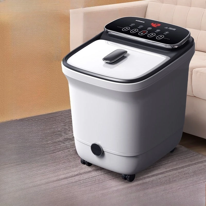 Foot soaking bucket High depth bucket Automatic constant temperature heating Electric massage foot bath Household
Foot soaking bucket High depth bucket Automatic constant temperature heating Electric massage foot bath Household