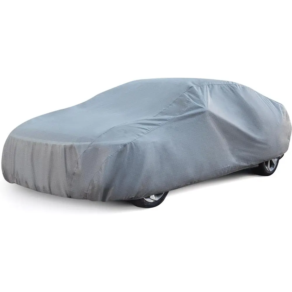 Car Cover for Sedans up to 205, Dustproof Lightweight Indoor & Outdoor, Breathable Polypro Layer, Includes Storage Bag & Antenna
Car Cover for Sedans up to 205, Dustproof Lightweight Indoor & Outdoor, Breathable Polypro Layer, Includes Storage Bag & Antenna