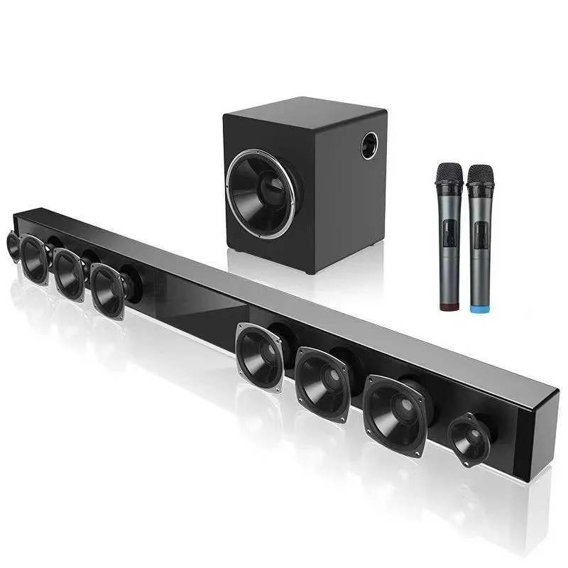 Sound Bar Home Cinema Sound Blaster Audio Bluetooth Heavy Low Cannon
Sound Bar Home Cinema Sound Blaster Audio Bluetooth Heavy Low Cannon