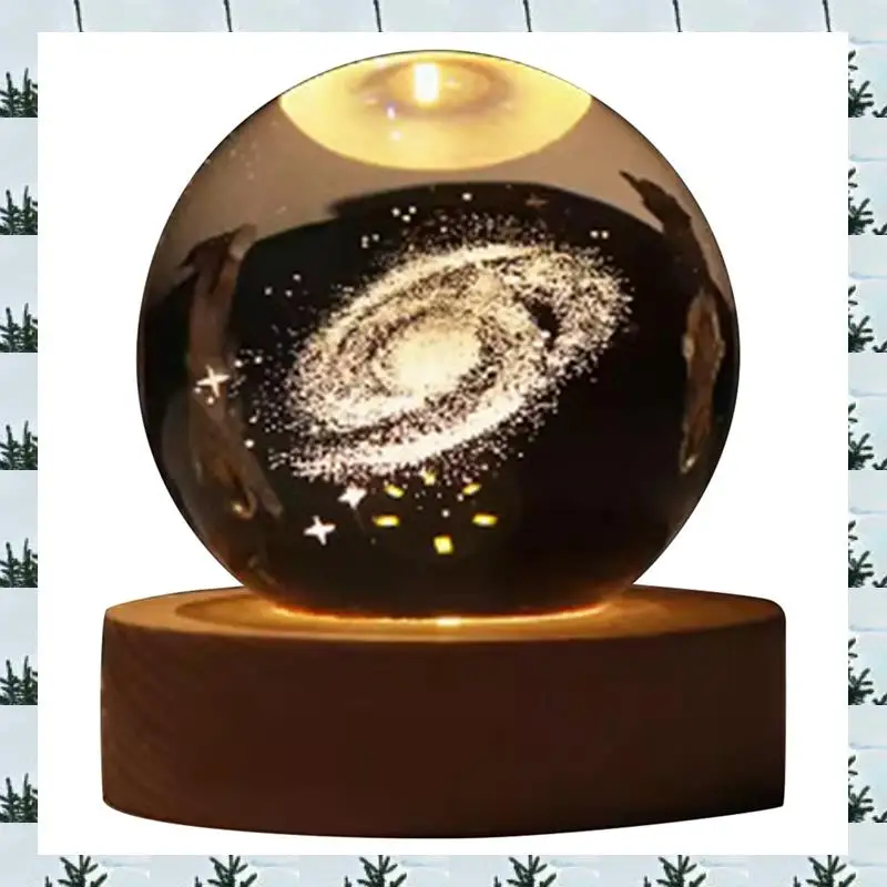 Valentines Day Gift Galaxy Crystal Ball Lamp 3D Planet Moon Lamp Crystal Ball Lamp D
Valentines Day Gift Galaxy Crystal Ball Lamp 3D Planet Moon Lamp Crystal Ball Lamp D