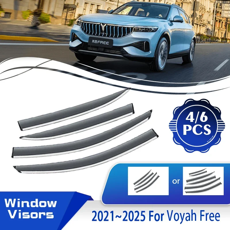 4PCS 6PCS For Voyah Free 2021 2022 2023 2024 2025 Car Window Visors Waterproof Wind Rain Visor Deflector Shades Auto Accessories
4PCS 6PCS For Voyah Free 2021 2022 2023 2024 2025 Car Window Visors Waterproof Wind Rain Visor Deflector Shades Auto Accessories