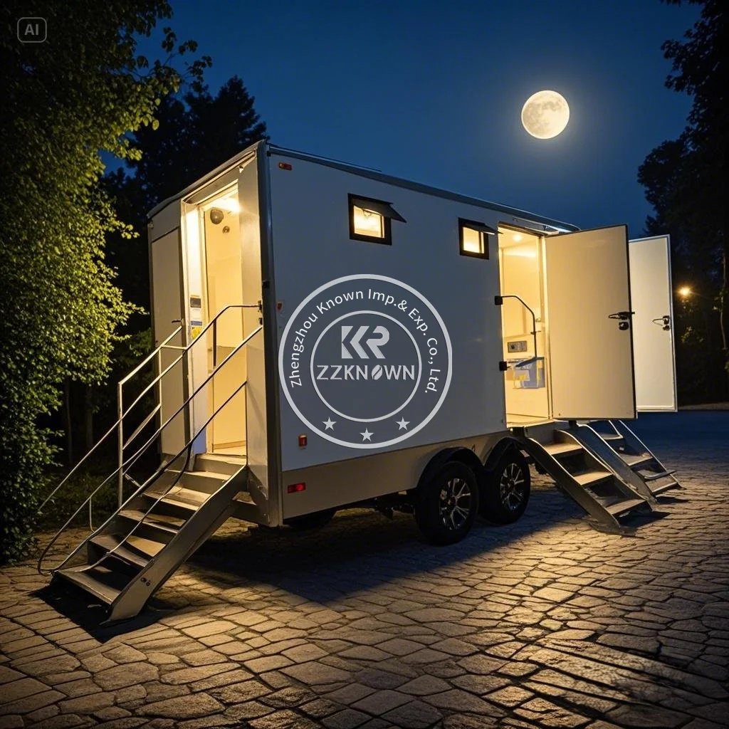 2025 NEW Luxury Portable Restroom Trailer Camping Caravan Mobile Toilet Trailer Event Bathroom Shower Trailer
2025 NEW Luxury Portable Restroom Trailer Camping Caravan Mobile Toilet Trailer Event Bathroom Shower Trailer