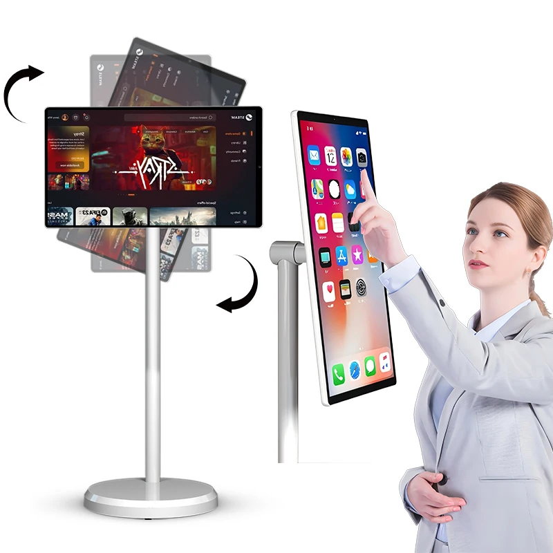 6Gb+128Gb Touch Screen Mon tor 21.5 Inch Smart Android Tv With Stand Movable Charging Smart Screen Interactive Smart Lcd Tv
6Gb+128Gb Touch Screen Mon tor 21.5 Inch Smart Android Tv With Stand Movable Charging Smart Screen Interactive Smart Lcd Tv