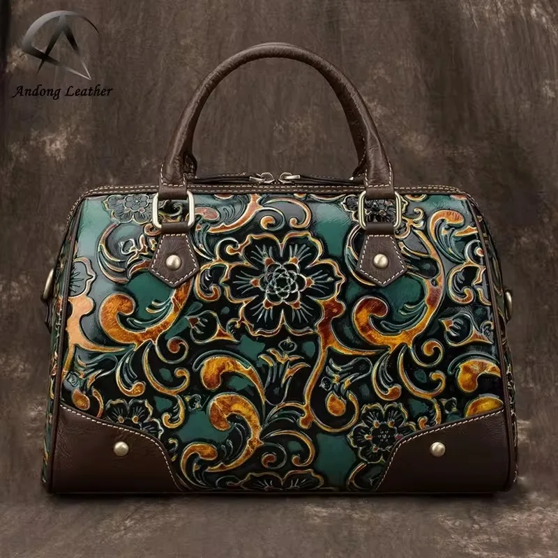 Women Handbag Genuine Cow Leather Fashion Shoulder Sling Bag Handle Bags Retro Casual Office Large Capacity
Women Handbag Genuine Cow Leather Fashion Shoulder Sling Bag Handle Bags Retro Casual Office Large Capacity