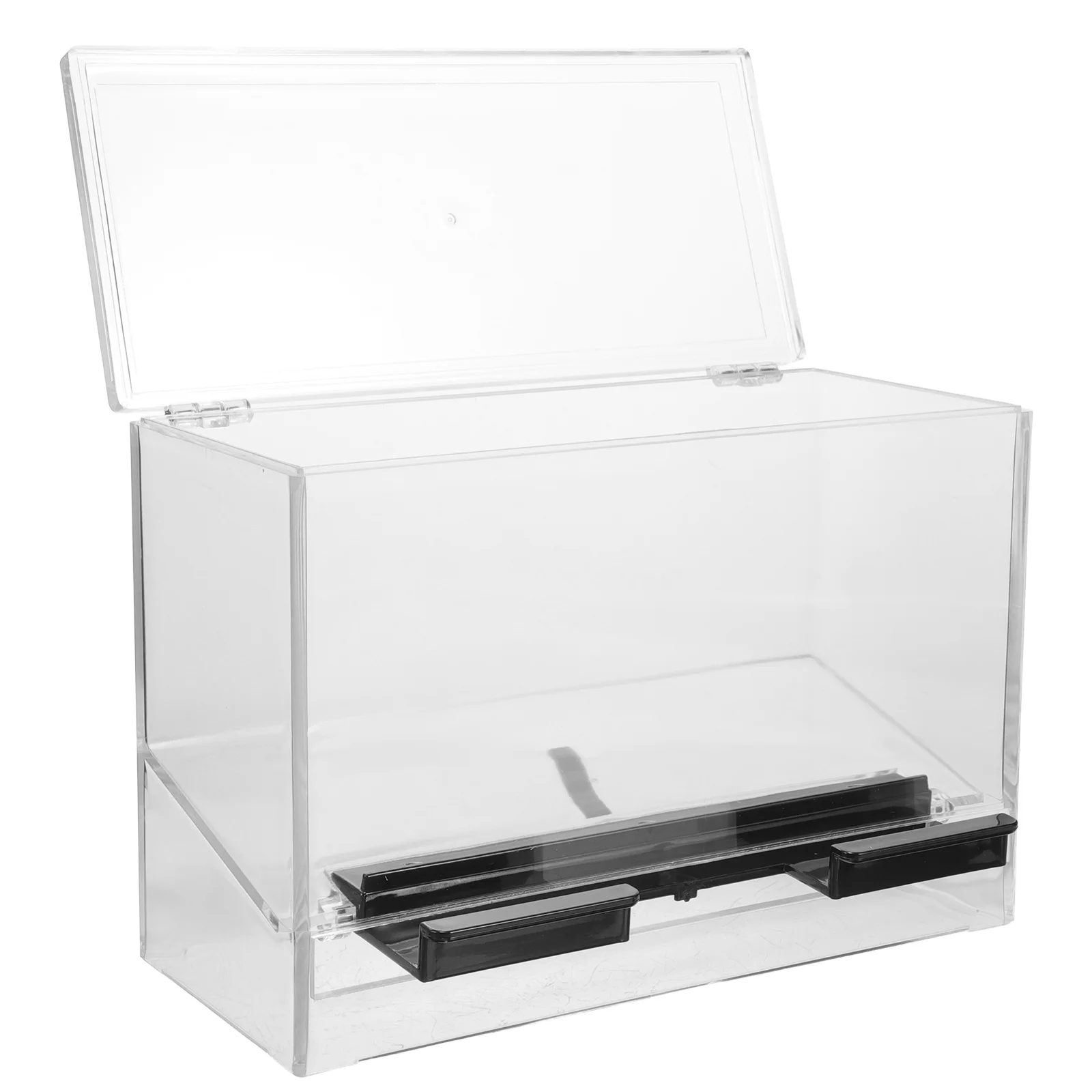 Clear Restaurant Coffee Stirrer Box Pressing Drinking Straws Reusable For Counter Pressing Stir Straw Bulk Storage Box
Clear Restaurant Coffee Stirrer Box Pressing Drinking Straws Reusable For Counter Pressing Stir Straw Bulk Storage Box