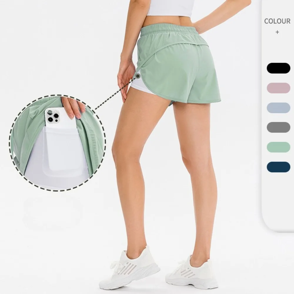 Women's Loose Fit Training Shorts with Inner Liner Breathable Mesh Yoga Running Shorts Pocket
Women's Loose Fit Training Shorts with Inner Liner Breathable Mesh Yoga Running Shorts Pocket