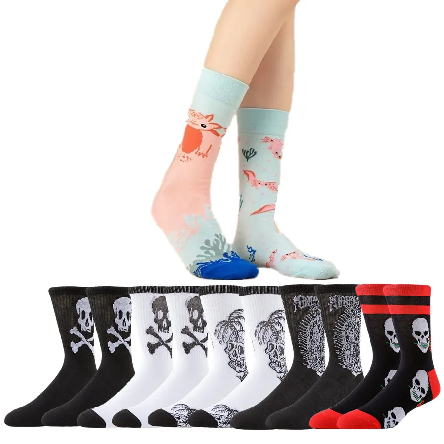 Men Women Skull Tube Socks Happy Socks Street Fashion Designer Hip Hop Funny Novelty Dress Socks Warm Comfort Winter Casual Wear
Men Women Skull Tube Socks Happy Socks Street Fashion Designer Hip Hop Funny Novelty Dress Socks Warm Comfort Winter Casual Wear