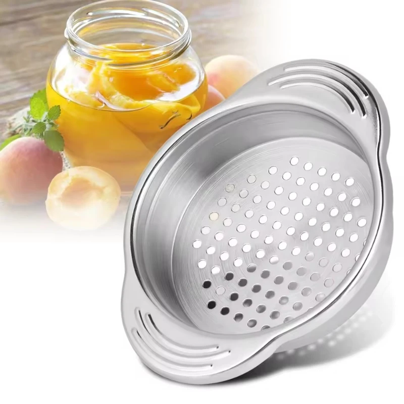 1pcs Universal Can Strainer Stainless Steel Can Colander Vegetable Fruit Can Strainer For Beans Vegetables Fruit Tuna
1pcs Universal Can Strainer Stainless Steel Can Colander Vegetable Fruit Can Strainer For Beans Vegetables Fruit Tuna