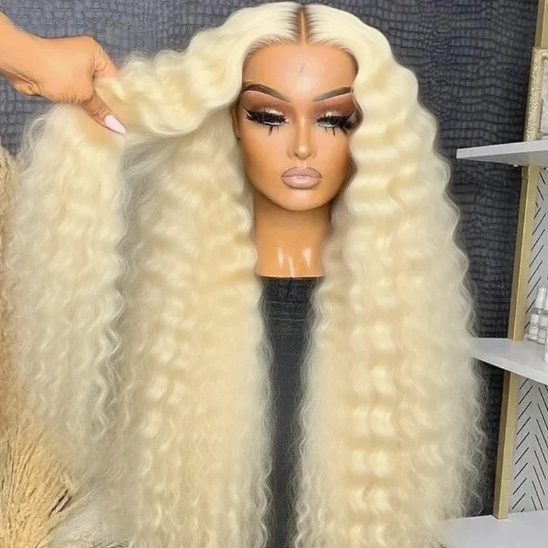 613 Lace Front Wig Human Hair Deep Wave13x4 HD Transparent Blonde Lace Frontal Wig For Women Pre Plucked With Baby Hair
613 Lace Front Wig Human Hair Deep Wave13x4 HD Transparent Blonde Lace Frontal Wig For Women Pre Plucked With Baby Hair