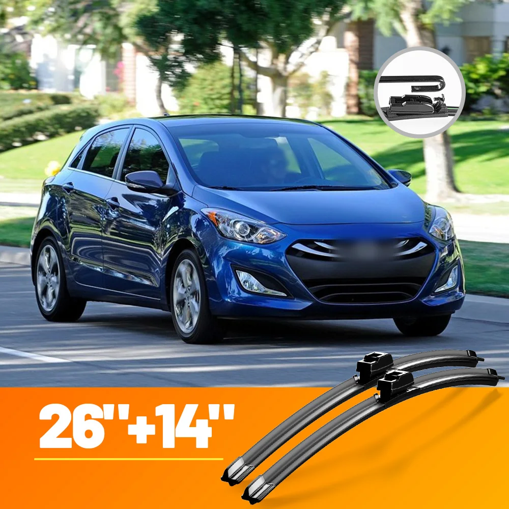 For Hyundai Honda Fit Jazz Kia Nissan Suzuki Toyota Front Windshield Wiper 26"+14" Blades Windscreen Window Accessories
For Hyundai Honda Fit Jazz Kia Nissan Suzuki Toyota Front Windshield Wiper 26"+14" Blades Windscreen Window Accessories