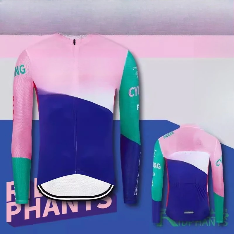 Cycling clothes Thin and fleece long-sleeved men's and women's cycling clothes, bicycle warmth
Cycling clothes Thin and fleece long-sleeved men's and women's cycling clothes, bicycle warmth