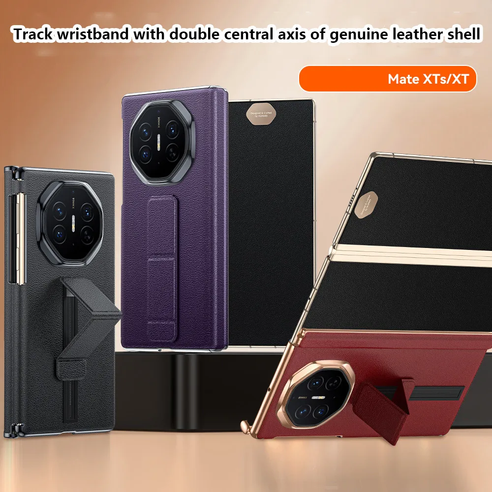For Huawei Mate XT XTs Ultimate Genuine Leather Dual Hinge Protection Finger Grip Strap Sliding Track Stand Case Cover
For Huawei Mate XT XTs Ultimate Genuine Leather Dual Hinge Protection Finger Grip Strap Sliding Track Stand Case Cover