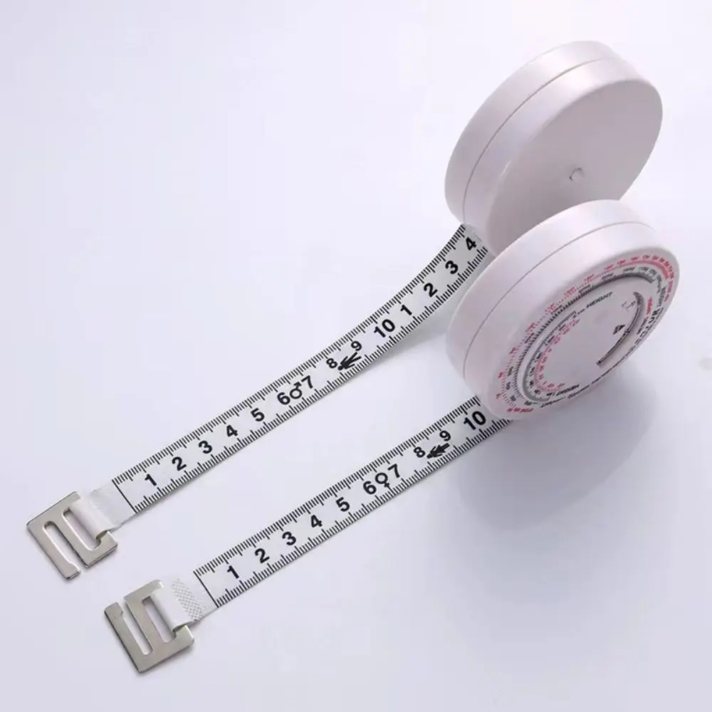 Automatic Telescopic BMI Tape Measure Sewing Accessories Round Sewing Ruler Physical Health Management Soft Body Measuring Tape
Automatic Telescopic BMI Tape Measure Sewing Accessories Round Sewing Ruler Physical Health Management Soft Body Measuring Tape