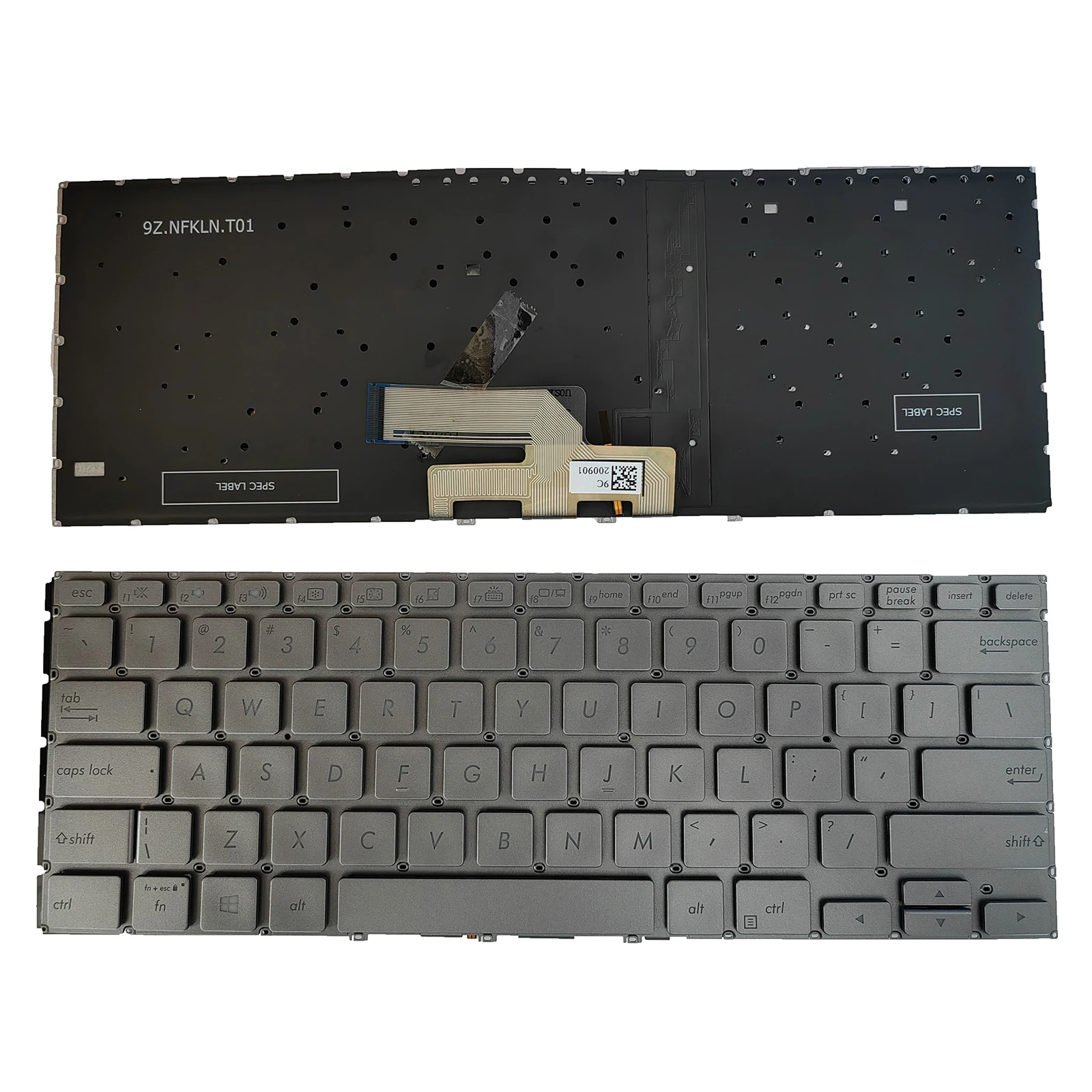 US Original Replacement Laptop Keyboard For ASUS ZenBook Flip 14 UX462 UX462D UX462DA UX462F UX462FA UM462 UM462D Series Model
US Original Replacement Laptop Keyboard For ASUS ZenBook Flip 14 UX462 UX462D UX462DA UX462F UX462FA UM462 UM462D Series Model