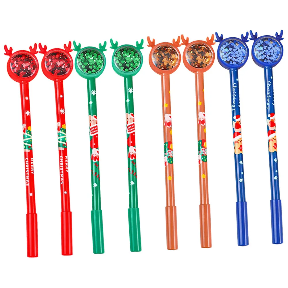 8Pcs Christmas Tree Gel Ink Pens for Students Writing Drawing School Office Supplies Festive Holiday Party Favor Gifts Neutral
8Pcs Christmas Tree Gel Ink Pens for Students Writing Drawing School Office Supplies Festive Holiday Party Favor Gifts Neutral
