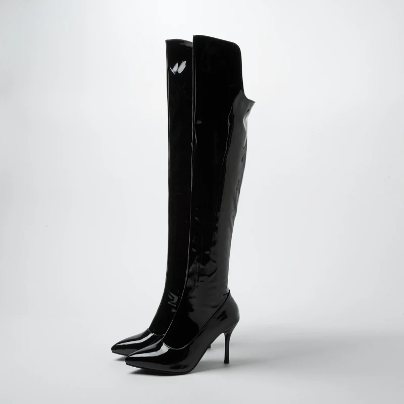 Plus Size Sexy Women Over Knee Boots Red White Patent Leather Party Lady Pointed Toe Zipper Thin Stiletto Heels Thigh High Boots
Plus Size Sexy Women Over Knee Boots Red White Patent Leather Party Lady Pointed Toe Zipper Thin Stiletto Heels Thigh High Boots