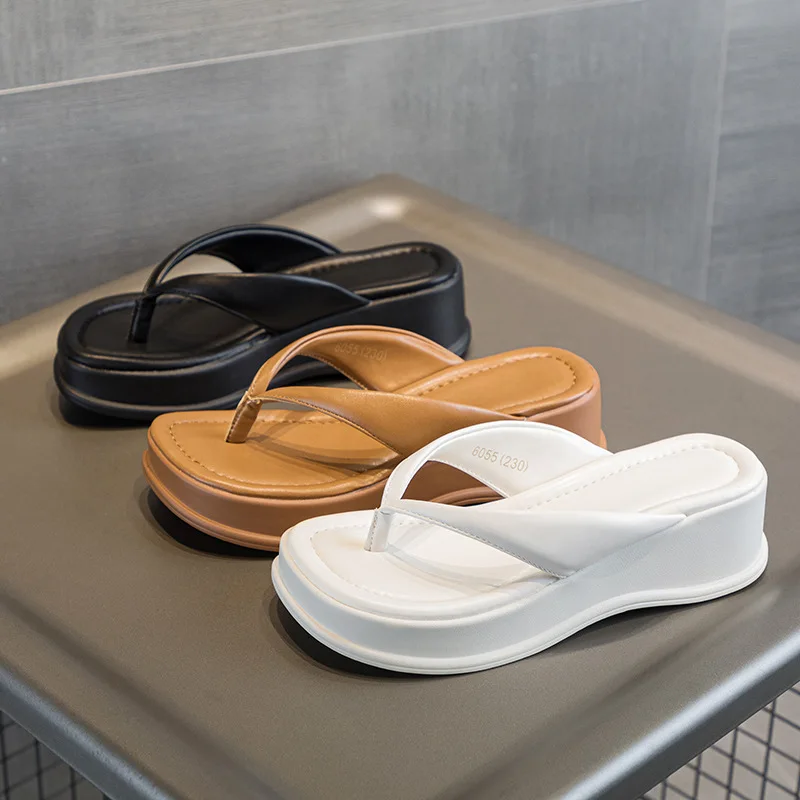 New Womens Shoes Classic Fashion Platform Flip Flops for Woman Comfortable Vacation Casual Shoes Designer Shoes Zapatos De Mujer
New Womens Shoes Classic Fashion Platform Flip Flops for Woman Comfortable Vacation Casual Shoes Designer Shoes Zapatos De Mujer