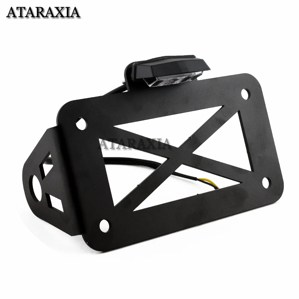 Universal Side Mount Motorcycle Registration License Plate Holder Bracket With LED Rear Light For Bobber Honda Cafe Racer Suzuki
Universal Side Mount Motorcycle Registration License Plate Holder Bracket With LED Rear Light For Bobber Honda Cafe Racer Suzuki