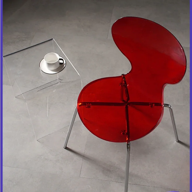 Customized Iron Transparent Dining Chair Internet Celebrity Ins Creative Milk Tea Shop Crystal Chair Leisure Nordic Home
Customized Iron Transparent Dining Chair Internet Celebrity Ins Creative Milk Tea Shop Crystal Chair Leisure Nordic Home