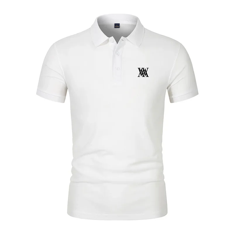 Men's Polo Shirt Summer 2026 Flip Collar Anti Pilling Slim Fit Business Casual Tops Fashion Short Sleeve Solid Color T-Shirt Clo
Men's Polo Shirt Summer 2026 Flip Collar Anti Pilling Slim Fit Business Casual Tops Fashion Short Sleeve Solid Color T-Shirt Clo