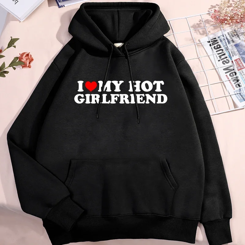 Худи с надписью «I love hot Girl» для мужчин и женщин, милые толстовки с круглым вырезом, искусственная толстовка, Осенний флисовый свитшот для мужчин
Худи с надписью «I love hot Girl» для мужчин и женщин, милые толстовки с круглым вырезом, искусственная толстовка, Осенний флисовый свитшот для мужчин