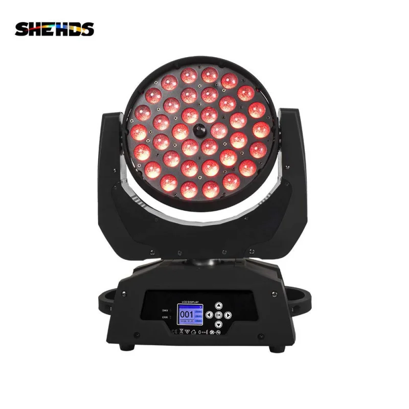 Светодиодный прожектор с 36 регулируемыми линзами, 6-в-1, с кнопочным управлением, для создания атмосферных эффектов, для баров, банкетных залов, сценического освещения
Светодиодный прожектор с 36 регулируемыми линзами, 6-в-1, с кнопочным управлением, для создания атмосферных эффектов, для баров, банкетных залов, сценического освещения