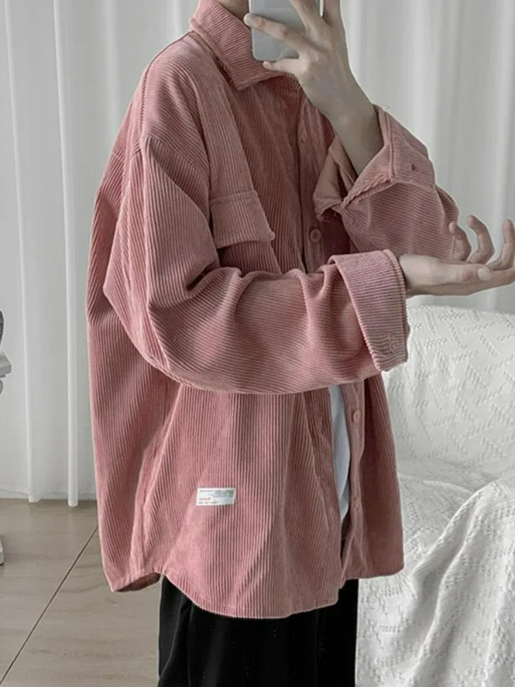 Модные мужские вельветовые брюки Thiened, розовые уличные брюки Lazy Hong Kong Sle, осень-зима, модные свободные длинные свеки...
Модные мужские вельветовые брюки Thiened, розовые уличные брюки Lazy Hong Kong Sle, осень-зима, модные свободные длинные свеки...