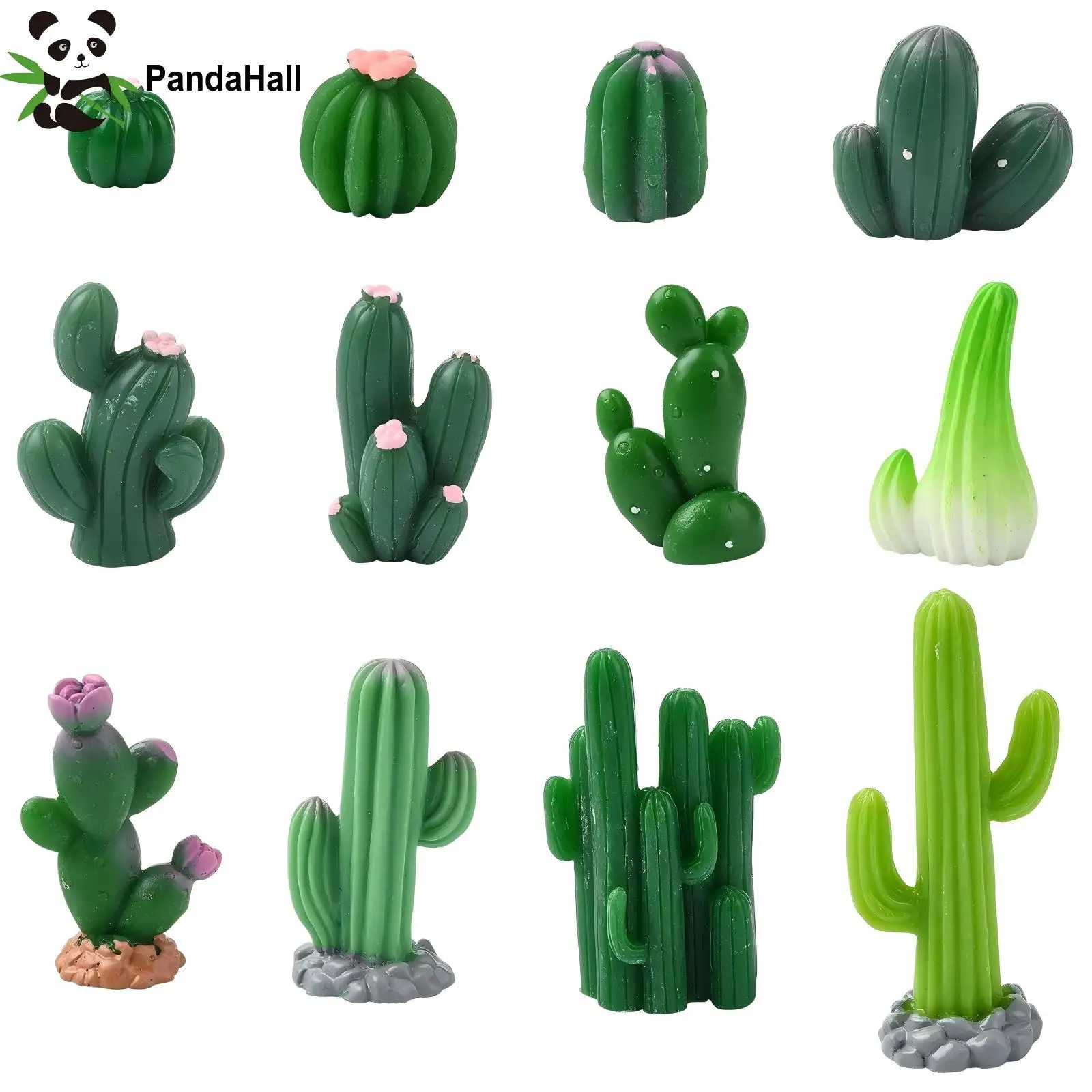 PandaHall 60Pcs Mini 3D Resin Cactus Ornament Green Tropical Plant No Hole Flatback Beads Resin for DIY Garden Landscape Decors
PandaHall 60Pcs Mini 3D Resin Cactus Ornament Green Tropical Plant No Hole Flatback Beads Resin for DIY Garden Landscape Decors