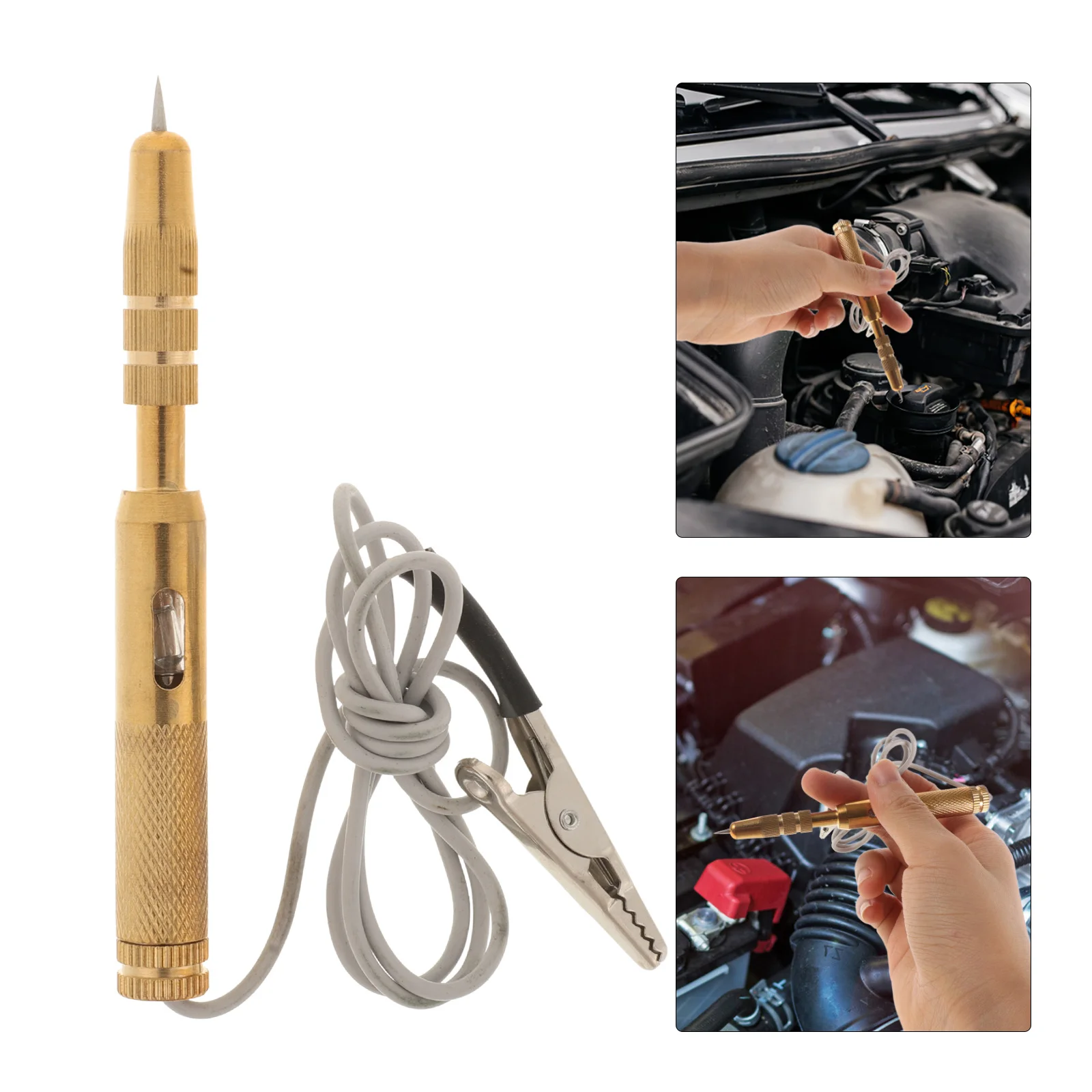 Test Pen For Continuity Voltage 6V 12V 24V Car Circuit Tester Automotive Tool Vehicle Electrical Diagnosis Probe 
Test Pen For Continuity Voltage 6V 12V 24V Car Circuit Tester Automotive Tool Vehicle Electrical Diagnosis Probe